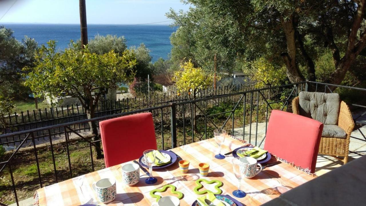 Gerakina Beach Cottage Psakoudia Exteriér fotografie